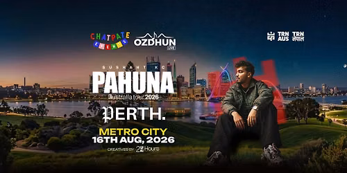 Sushant KC - Live in Perth- PAHUNA Aus Tour 2026