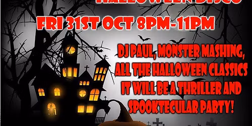 Halloween Party with DJ Paul Potter @ The Halfway Inn