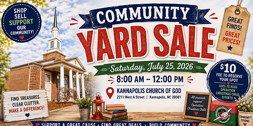 Community Yard Sale
