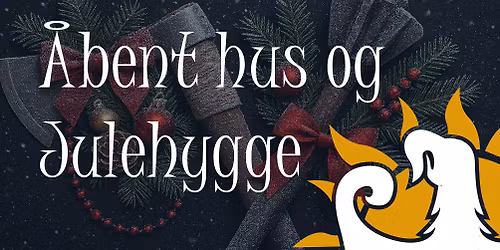 \u00c5bent hus og julehygge!