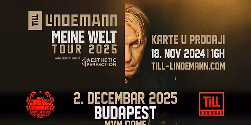 Till Lindemann | MVM Dome Budapest | 02\/12\/2025 | PREVOZ iz Beograda i Novog Sada