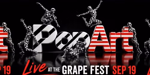 PopArt at Caboto GrapeFest!\ud83c\udf47\ud83d\udc83\ud83d\udd7a\ud83c\udf77