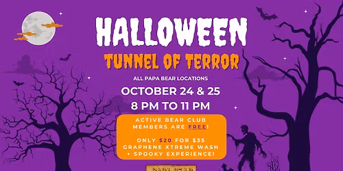 Papa Bear Tunnel Of Terror