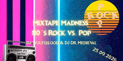 Mixtape Madness - 80s Rock vs Pop