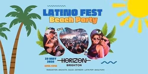 Latino Fest Summer Terrace Party (Brighton) May 2026