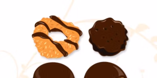 Girl Scout Cookie Booth