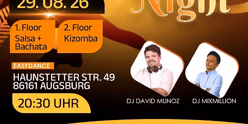 EASYDANCE HOT SALSA-BACHATA-KIZOMBA NIGHT AUF 2 AREAS