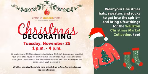 CSC Christmas Decorating