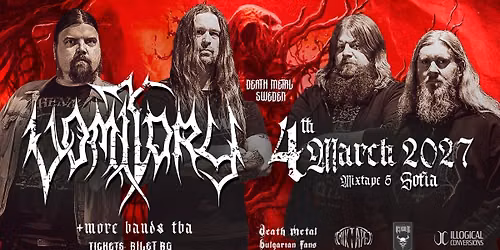 VOMITORY [SWE] + more TBA live in Sofia \/ Club Mixtape 5 \/ 04.03.2027