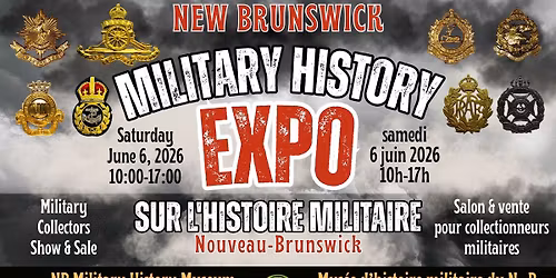 NB Military History EXPO sur l'histoire militaire N.-B,
