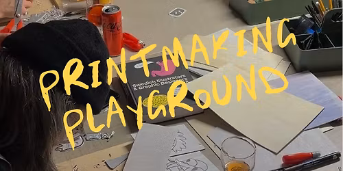 Workshop: printmaking playground (in Stockholm)