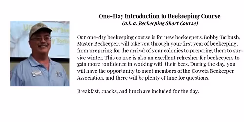 One-Day Introduction to Beekeeping Course