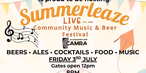 Summerleaze Live - Community Music Festival