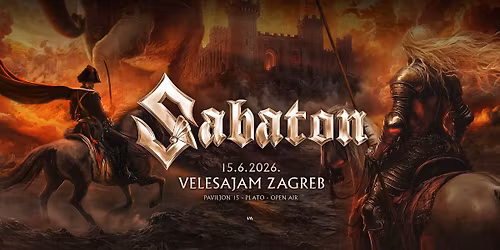 Sabaton u Zagrebu!
