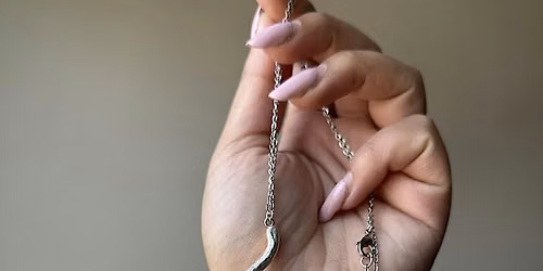 Beginner Jewelry Making: Silver Clay Spiral Necklace