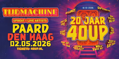 40UP Tijdmachine Tour - Paard Den Haag