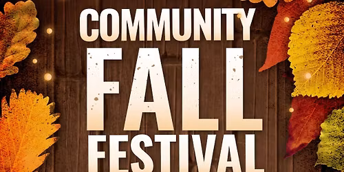 FREE Community Fall Festival!