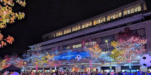 Plymouth City Centre Christmas Lights Switch On