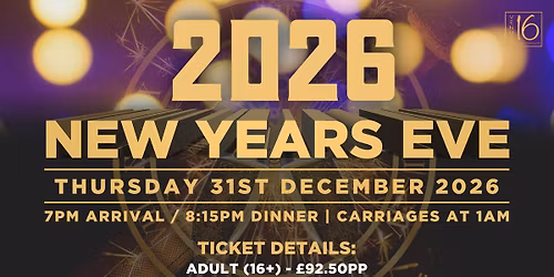 New Years Eve 2026