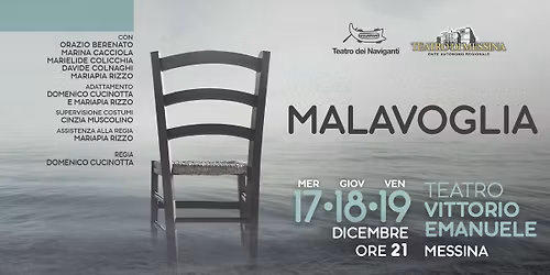 MALAVOGLIA | 17\u202218\u202219 DICEMBRE | TEATRO VITTORIO EMANUELE