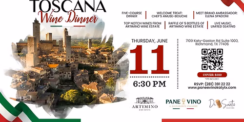 Toscana \ud83c\uddee\ud83c\uddf9 Wine Dinner 