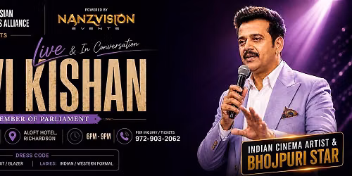 An evening with Ravi Kishan