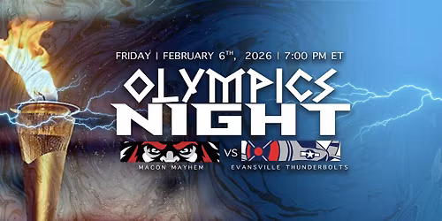 Evansville Thunderbolts vs. Macon Mayhem