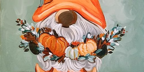 Mimosa Sunday! Sip & Paint 'Harvest Gnome' with us!