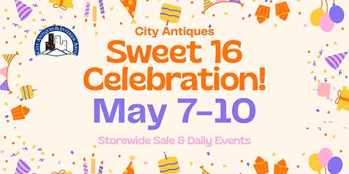 Sweet 16 Celebration! Storewide Sale & Daily Events