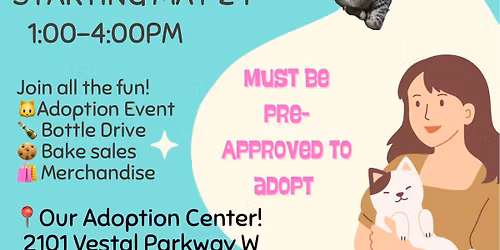 Sunday Funday - Every Cat\u2019s Dream Adoption Events!
