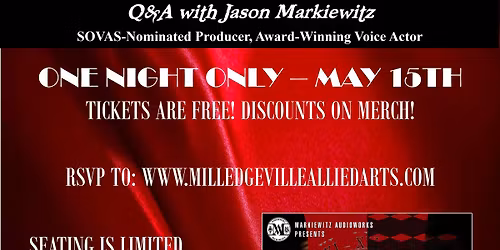 A Poe Premiere Event: The Masque of the Red Death