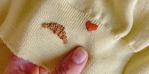 Upcycling: Kleidung durch Stickereien reparieren