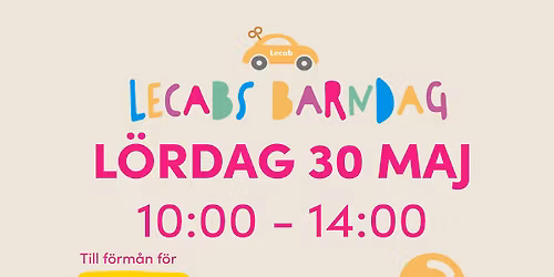 Lecabs Barndag Karlstad\ud83c\udf88