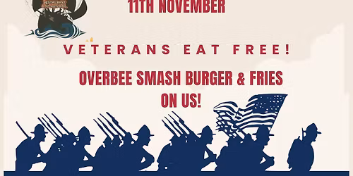 Blackbeards Triple Play Veterans Day Meal