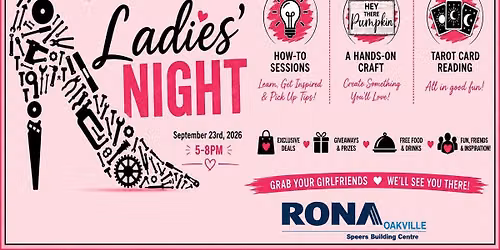 Ladies Night at RONA Oakville