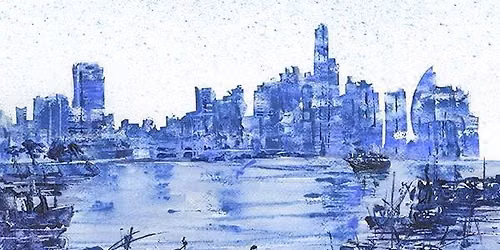 Rule Breaking Watercolor Workshop with Ryan Fox