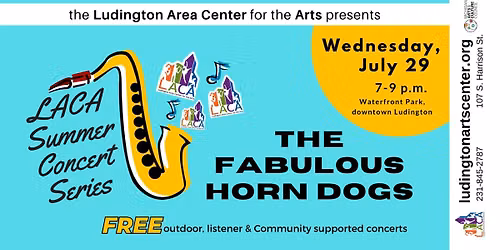 LACA Summer Concert Series: The Fabulous Horn Dogs