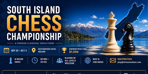 South Island Chess Championship 2026 - Classical