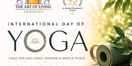 International Day of Yoga with Art of Living
