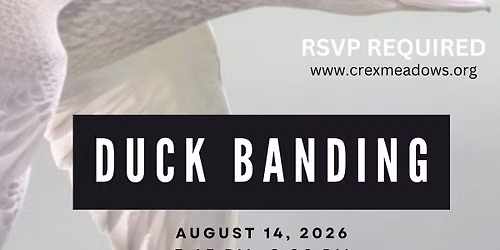 Duck Banding Program