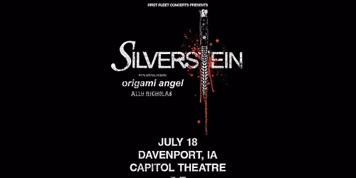 Silverstein with Origami Angel and Ally Nicholas at Capitol Theatre