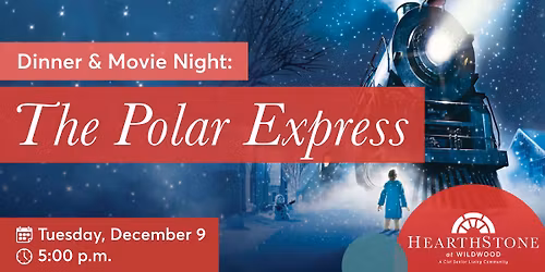 All Aboard: Polar Express Dinner & Movie Night