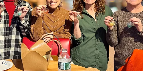 Christmas in July - Blown Glass Ornaments at Montezuma Winery, Cooperstown