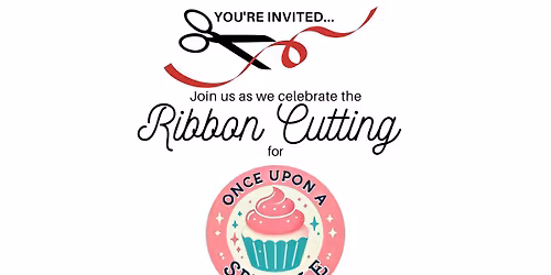 Ribbon Cutting for Once Upon a Sprinkle