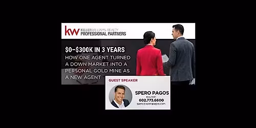 $0- $300K in 3 Years with Guest Speaker Spero Pagos