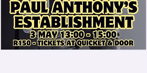 Paul Anthony Band Live @ Cafe Barcelona 