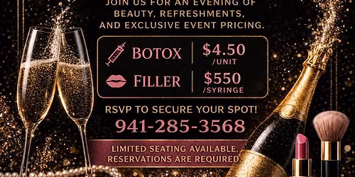 \ud83d\udc89\u2728 BOTOX & FILLER PARTY\ud83d\udc89\u2728