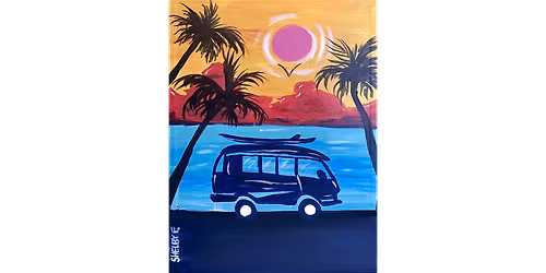 Summer Road Trip - Paint and Sip in Dallas | Classpop!\u2122
