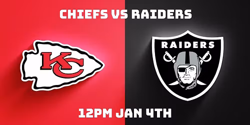 Chiefs vs Raiders Watch Party 