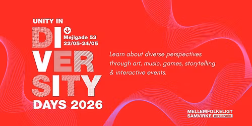 Unity In Diversity Days 2026 - Aarhus
